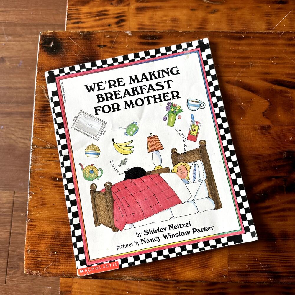 Vintage 1998 We're Making Breakfast For Mother Paperback Book